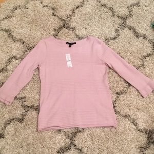 NWT White House Black Market 3/4 Sleeve Top